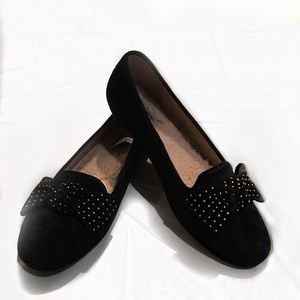 UGG Studded Bow Black Shoes